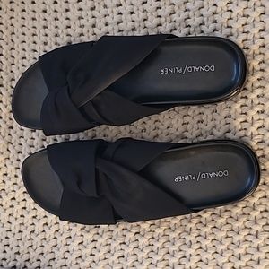 Donald J. Pliner Freea Platform Slip-Ons